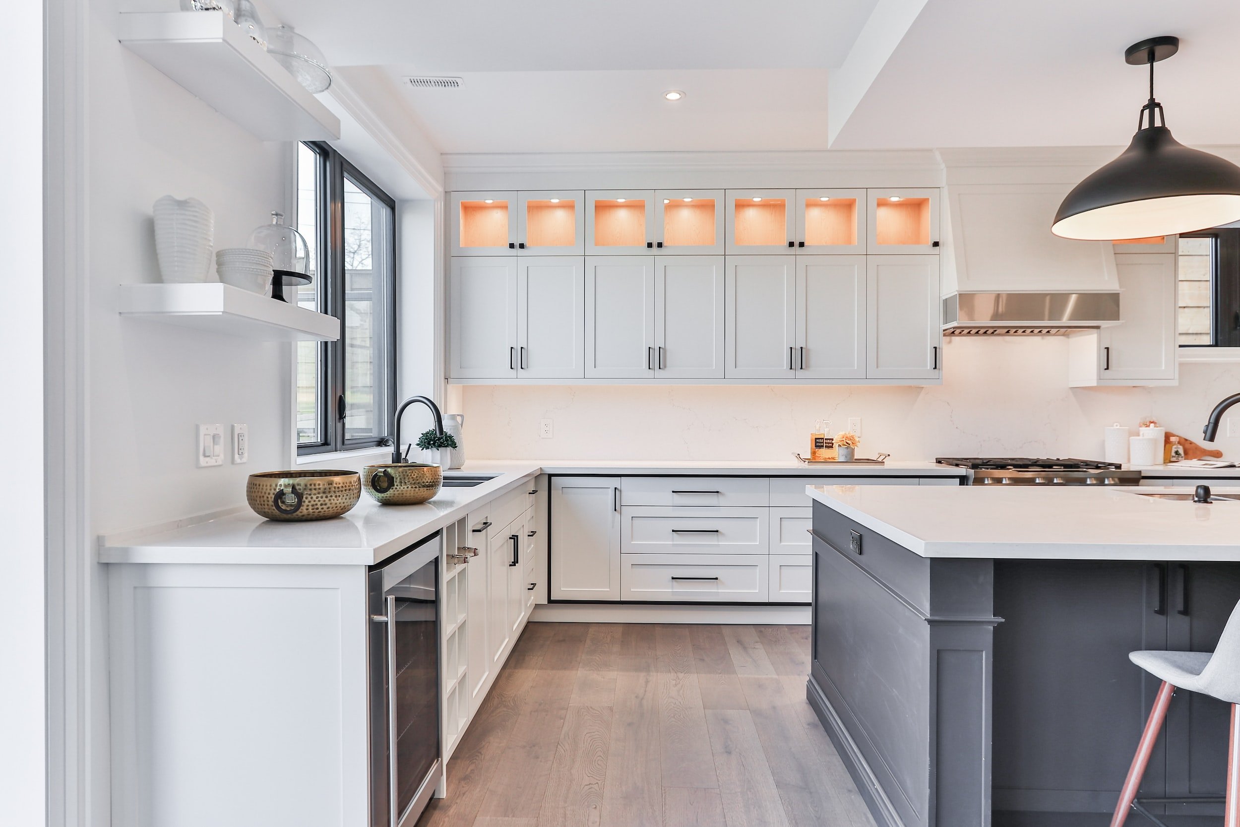 How to Create a Long Kitchen Island